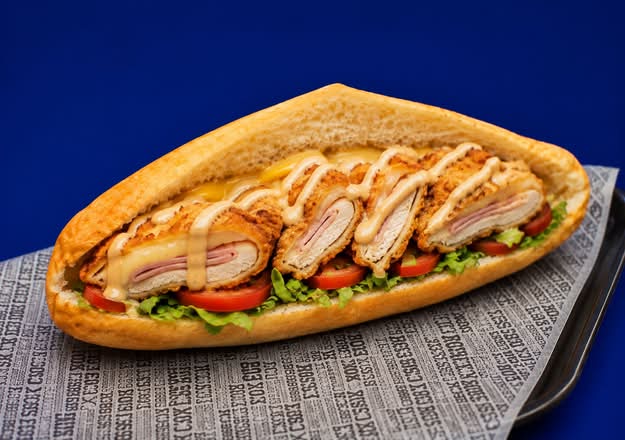 Sandwich cordon bleu